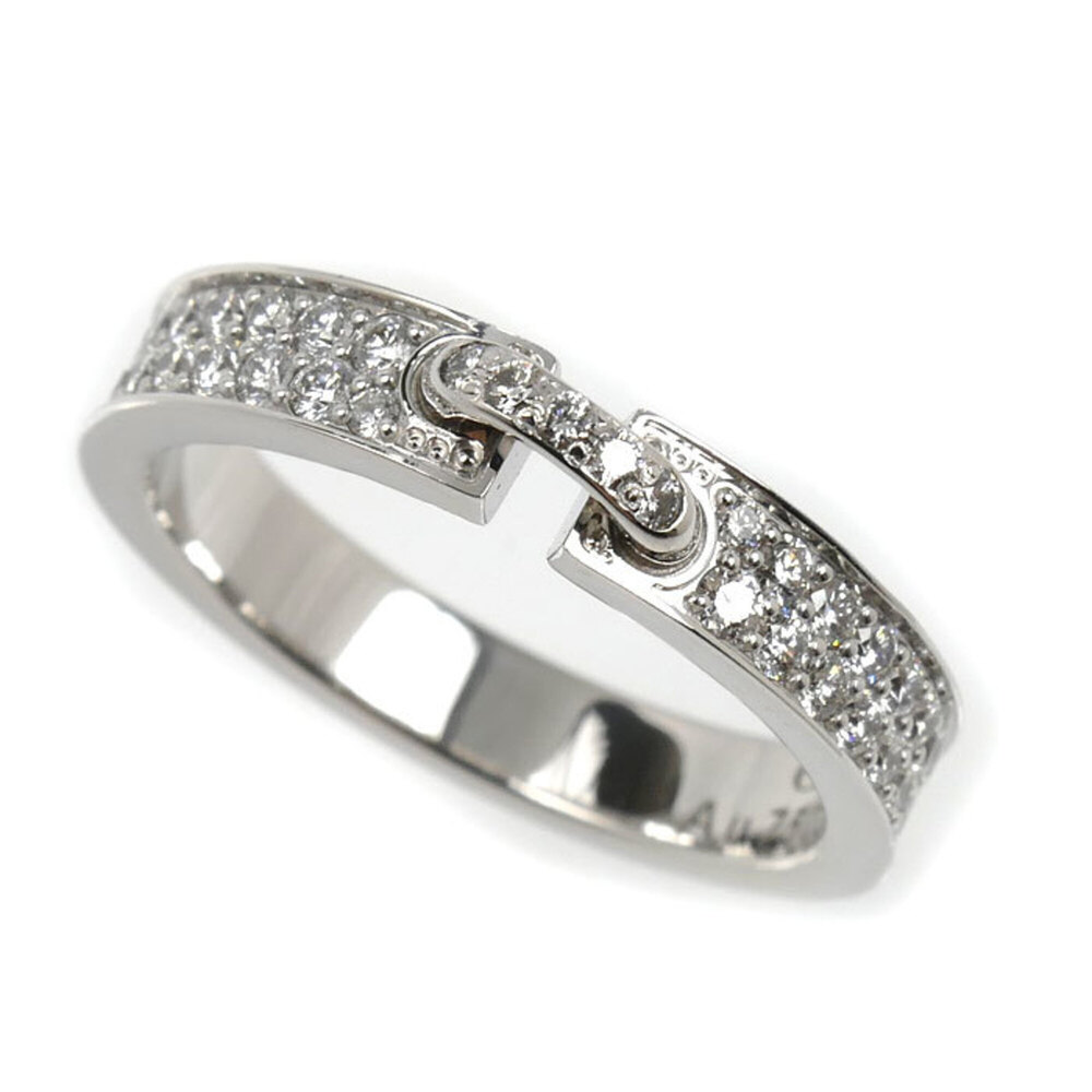 CHAUMET 18k Silver Diamond Ring